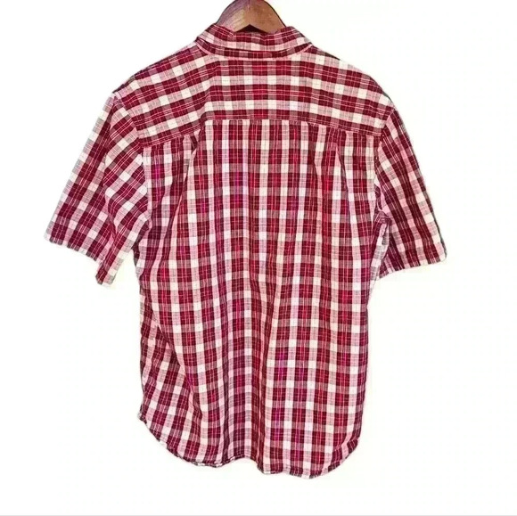 Carhartt plaid short sleeve button down - Picture 2 of 8
